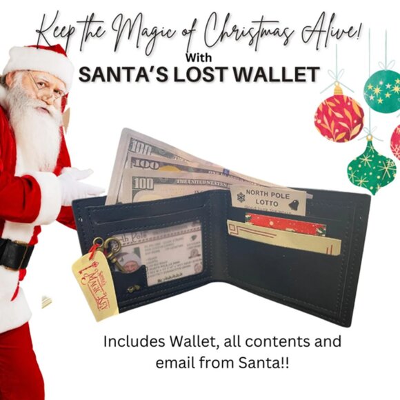 Santa’s Lost Wallet Kit | Santa License |Magic Key | Email from Santa - Picture 1 of 5
